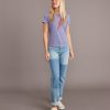 Lightning Bolt Classic Crew Tee in Spectrum Blue - Image 5