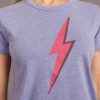 Lightning Bolt Classic Crew Tee in Spectrum Blue - Image 4