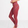 Mia Sport Legging in Rosewood - Image 2