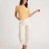 Lydia Textured Stripe Top in Gold - Image 6
