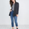Mae Cardigan in Jet Heather - Image 2