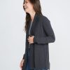 Mae Cardigan in Jet Heather - Image 3