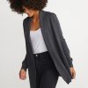 Mae Cardigan in Charcoal Heather - Image 3