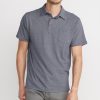 Malcolm Polo in Navy/White Stripe - Image 2