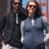 Women's Corbet Full Zip Vest in Navy - Image 7