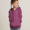Mini Corbet Hoodie in Plum Heather - Image 4