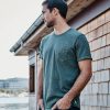 Saddle Pocket Tee in Moss - Image 5