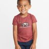 Mini Surfing Bear Graphic Tee in Rosewood - Image 4