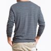 Double Knit Henley - Midnight Navy Stripe - Image 2
