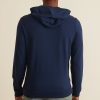 Men's Sunset Pullover Hoodie in True Navy - Image 4