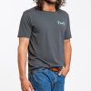 Chest Logo Graphic Tee - Asphalt - Image 3