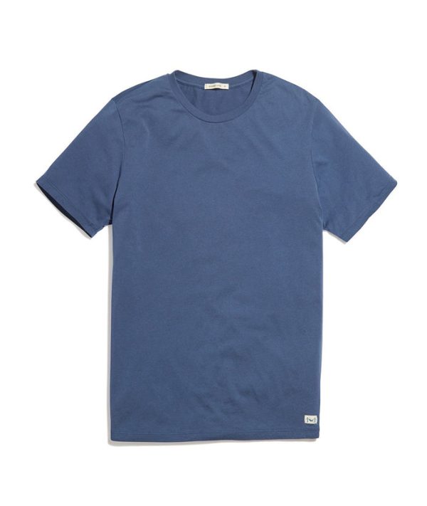 Men's Signature Crew in Faded Navy