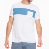 Bold Stripe Crewneck - White and Navy - Image 2