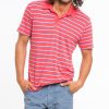 Benji Striped Polo - Red and Blue - Image 2