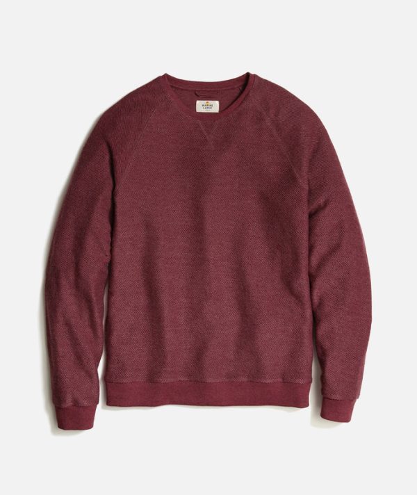Twill Terry Crewneck