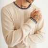 Cashmere Tipped Crewneck - Image 3