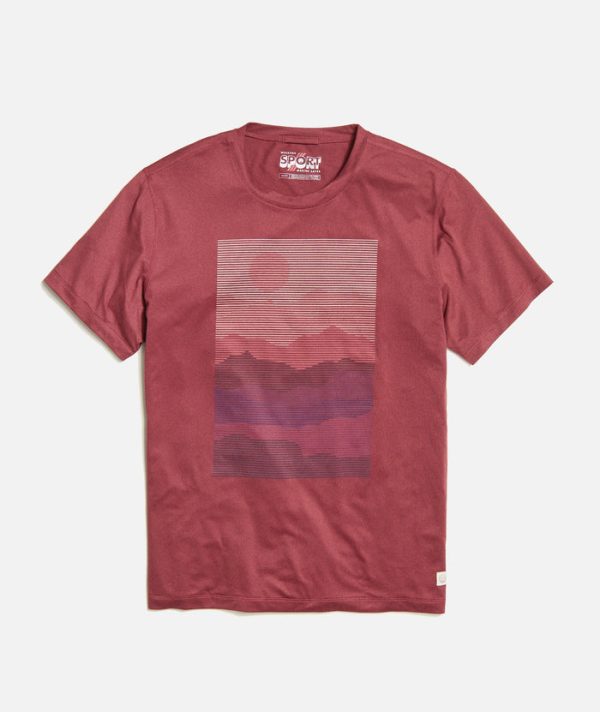 Re-Spun Sport Crew Graphic Tee