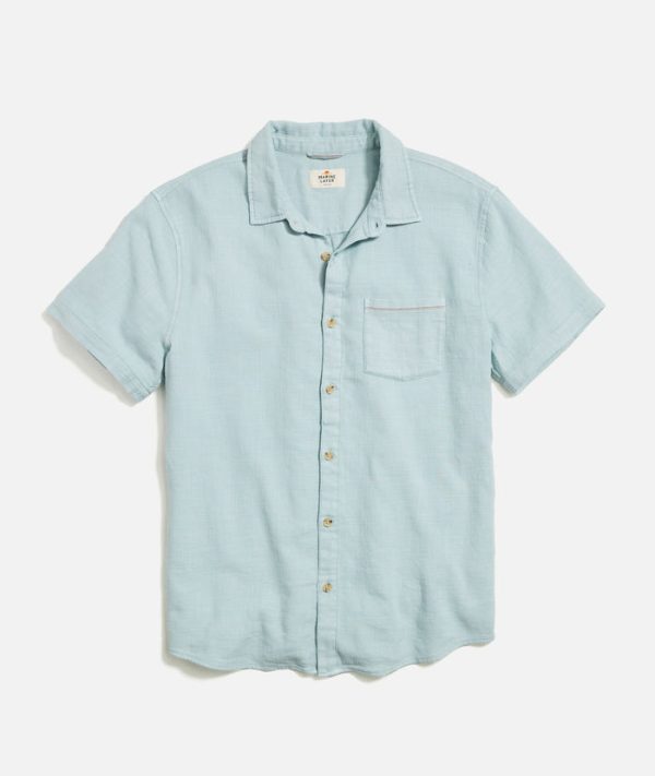 Stretch Selvage Short Sleeve Shirt