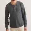 Vintage Heavy Slub Long Sleeve Henley - Image 2