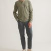 Vintage Heavy Slub Long Sleeve Henley - Image 6