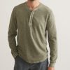 Vintage Heavy Slub Long Sleeve Henley - Image 2