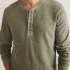 Vintage Heavy Slub Long Sleeve Henley - Image 3