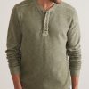 Vintage Heavy Slub Long Sleeve Henley - Image 4