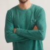 Vintage Heavy Slub Long Sleeve Pocket Tee - Image 4