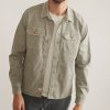 Garment Dye Twill Overshirt - Image 4