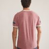 Varsity V Neck Tee - Image 5