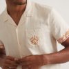 Stretch Selvage Embroidered Resort Shirt - Image 5