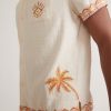 Stretch Selvage Embroidered Resort Shirt - Image 6
