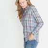Marigold Plaid Button Down - Image 2