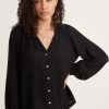 Nixi Collarless Blouse - Image 3