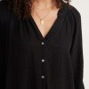 Nixi Collarless Blouse - Image 2