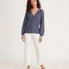 Nixi Collarless Blouse - Image 5