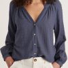 Nixi Collarless Blouse - Image 2