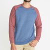 Nolan Crewneck in Deep Denim/Syrah - Image 2