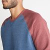 Nolan Crewneck in Deep Denim/Syrah - Image 3