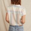 Daniella Button Down in Multi Stripe - Image 3