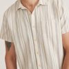 Vertical Stripe Shirt in White/Blue Stripe - Image 3