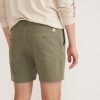 6" Saturday Stretch Selvage Short in Olive - Image 4