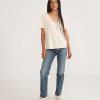 Boyfriend V-Neck Tee - Image 6