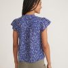EsmâˆšÂ© Flutter Sleeve Top - Image 4