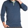 RISE Quarter Zip - Navy - Image 4