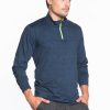 RISE Quarter Zip - Navy - Image 2