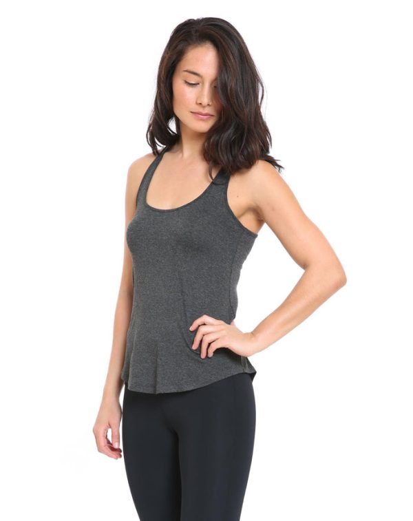 RISE Dolphin Hem Tank - Antracita