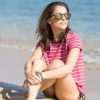 Brie Striped Crewneck - Red and Blue Stripe - Image 4