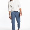 Tri-blend Fleece Joggers - Midnight Navy - Image 4