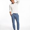 Tri-blend Fleece Joggers - Midnight Navy - Image 2